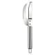 thumbnail image 2 of Cuchillo dos en uno para descamar y asestar pescado, de acero inoxidable reforzado., 2 of 7
