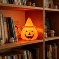 thumbnail image 2 of Halloween Pumpkin Decoration LED Light-Up Halloween Pumpkin, Halloween Decorations, Indoor Halloween Decoration, Light Up Pumpkin, 2 of 6