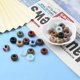 thumbnail image 5 of Natural & Synthetic Gemstone Beads Large Hole Hole Beads Rondelle 14~15x7~10mm Hole: 5~6mm, 5 of 5