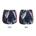 thumbnail image 3 of Salouo Bulldog with Forest Flag Print Women's 2 in 1 Running Shorts Double-Layer Shorts Athletic Workout Gym Yoga Shorts Running Shorts for Women-Medium, 3 of 7