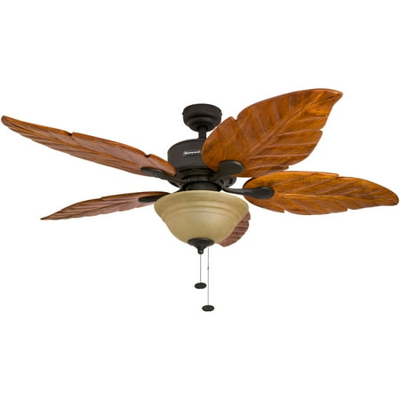 52 Honeywell Sabal Palm Bronze Ceiling Fan With Bowl Light And Hand 52 Honeywell Sabal Palm Bronze Ceiling Fan With Bowl Light And Hand Carved Wood