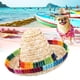 thumbnail image 3 of Sombrero Mini Sombrero De Paja Sombrero De Fiesta Para Mascotas Pequeñas/Cachorro/Gato Con Ajuste De Cuerda De Algodón, 3 of 7