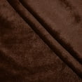 thumbnail image 6 of Women's Elastic Waist Velour Wide Leg Pants Long Palazzo Bell Bottom Casual Velvet Flare Jogger with Pockets Brown, 6 of 7