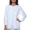 Simply Basic Women's Core Essentials Snap Front Scrub Jacket