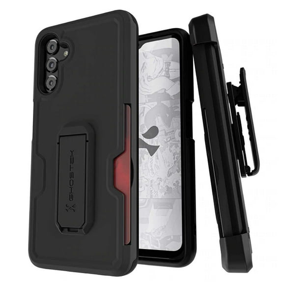 Funda GHOSTEK Iron Armor para Samsung A13 5G Negra con clip y mica Ghostek Atomic