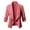 Pink, variant on Meichang Plus Size Pink Blazer for Women Pleated Long Sleeve Cardigan Elegant Slim Lapel Open Front Suit Formal Office Solid Jacket