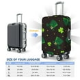 thumbnail image 6 of Gaeub St. Patrick's Day8 Elastic Luggage Cover with Concealed Zipper Dust-Proof Luggage Cover Protector - 18-32 inch - Small, 6 of 9