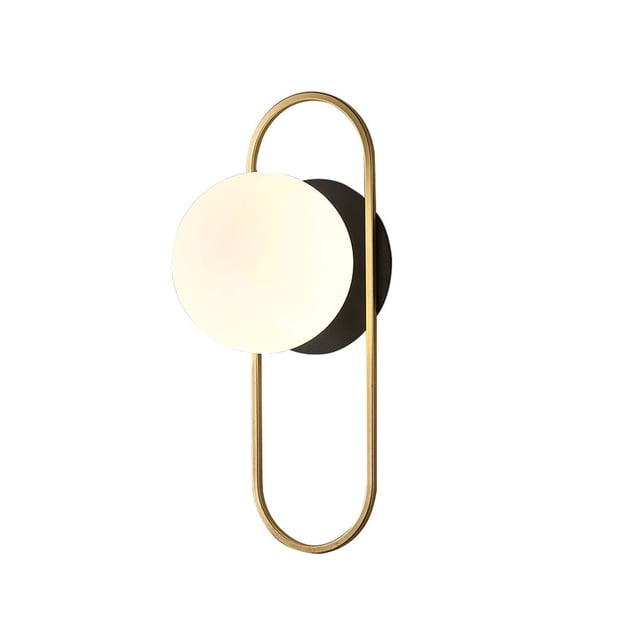 Advancent Bola de cristal LED Luz de pared Lámpara de estilo moderno Mesita de noche Porche Pasillo Herramienta de iluminación para sala de estar Iluminación y accesorios Advancent HA065915-00B