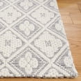 thumbnail image 3 of SAFAVIEH Marbella Rosario Geometric Area Rug, Grey/Ivory, 4' x 6', 3 of 8