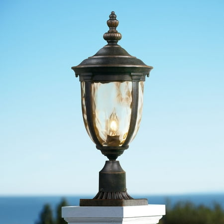 Post Perch - John Timberland Post Light Pier Mount Veranda Bronze 21