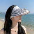 thumbnail image 6 of Sun Visors Hat with Fan for Women, Fan Visor Hat, USB Charging Hat Fans That Blow Cold Air, Solar Fan Hats for Women, Large Area Sun Protection Set-D White, 6 of 7