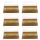 thumbnail image 2 of 50 cajas cuadradas de plástico para pasteles de luna, envase para hojaldre de yema de huevo, caja de embalaje dorada (grande), 2 of 8