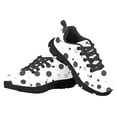 thumbnail image 2 of Chririnla Black Golf Ball Shoes Big Kid Mesh Sneaker Adjustable Strap Slip on Athletic Running Walking Shoe Boys Girls Lightweight Slip on Trainer 1, 2 of 7