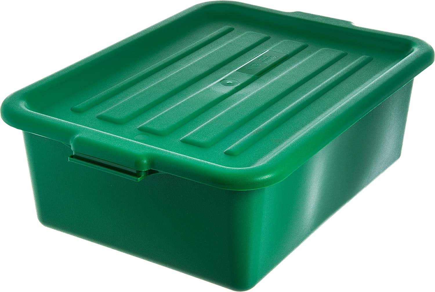 7 Deep Green Pack of 12 Carlisle N4401109 Comfort Curve Ergonomic Wash Basin Tote Box 