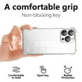 thumbnail image 6 of AOOOWER Clear Case for Phone 11 Waterproof Cover Scratch Resistant Protector Case, 6 of 18