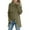 Army Green, variant on Fiaer Women Button Long Sleeve Cardigan Sweaters Oversized Long Sleeve Crew Neck Trendy Hollow Out Knitted Tops Yellow XL
