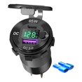 thumbnail image 1 of Upgraded PD Car Charger 12V/24V USB Outlet Laptop PD Port New QC3.0 Socket, 1 of 8