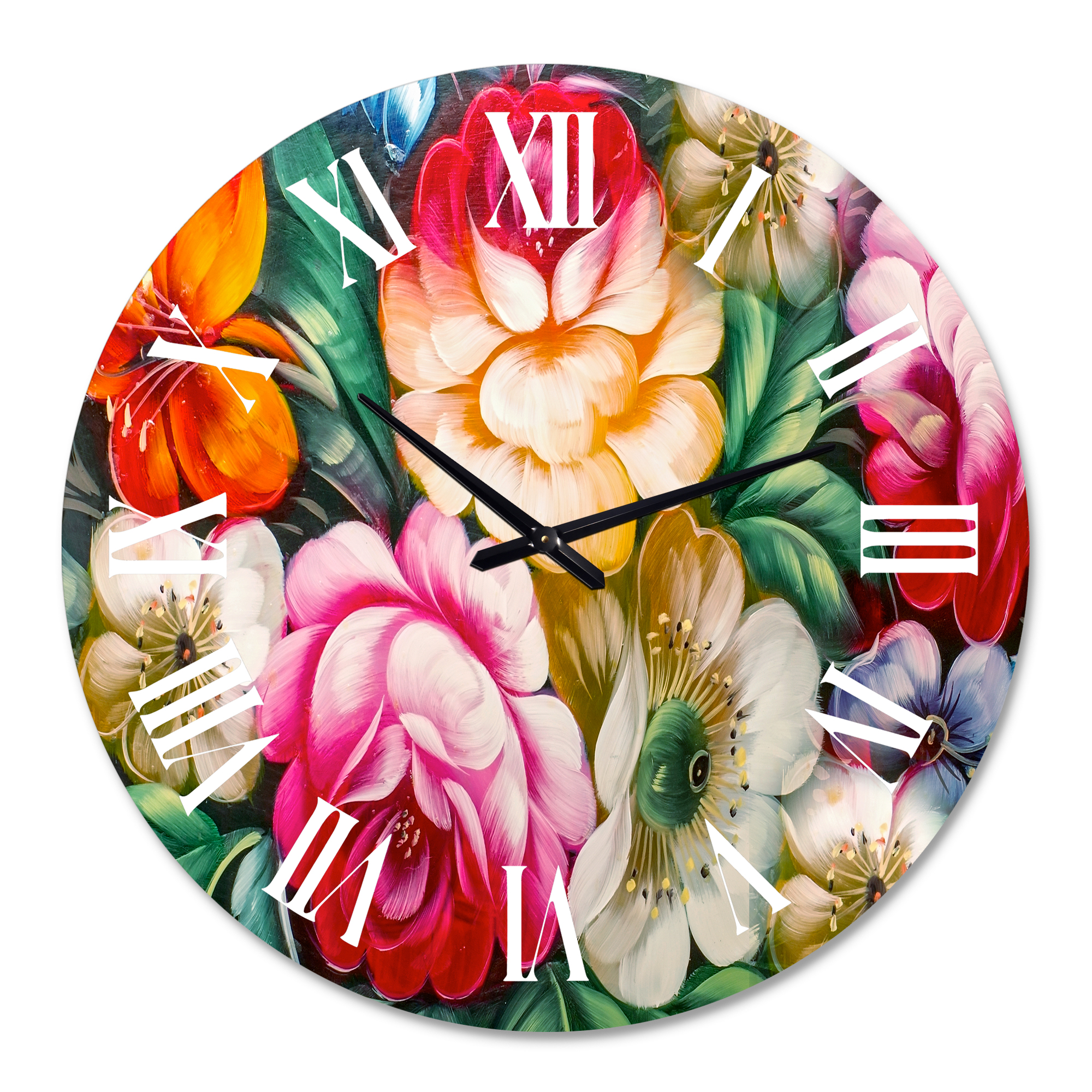 Designart 1 in Quartz Traditional Wall Clock