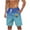 A Blue, variant on Man Shorts for Men Man Shorts for Men Short De Hombre Mens Casual Shorts Men Casual Fashion Print Shorts With Pockets Elastic Waist Beach Pants Black XL