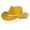 Yellow, variant on Seductiva Cowboy Men's and Women's Hats with Sequins and Pendants Tassels Fashionable Cowboy Hats Music and Dance Elegant Hats