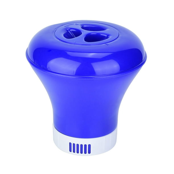 Yuarrent Dispensador de tabletas para limpieza de agua de piscina, medidor de temperatura, dispensador automático de SPA, contenedor de alimentación Deportes acuáticos Yuarrent OD024972-00