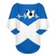 thumbnail image 5 of Women's Football Graphic T-Shirt, Soccer Fans V-Neck Short Sleeve T-Shirt with Print, Soft Lightweight Soccer Apparel Shows Player Number for Soccer Tournament 2026 Sky Blue Size: M, 5 of 5