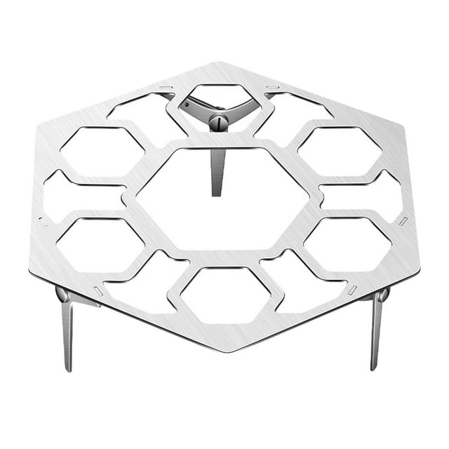 Rejilla para vaporizador de acero inoxidable, fácil de limpiar, multiusos, soporte para ollas de cocina, estante de cocina portátil