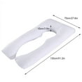 thumbnail image 2 of TOPCHANCES Pregnancy Pillow, U Shaped Full Body Maternity Pillow for Side Sleeping with Removable Cover, 120x60cm, White, 2 of 11