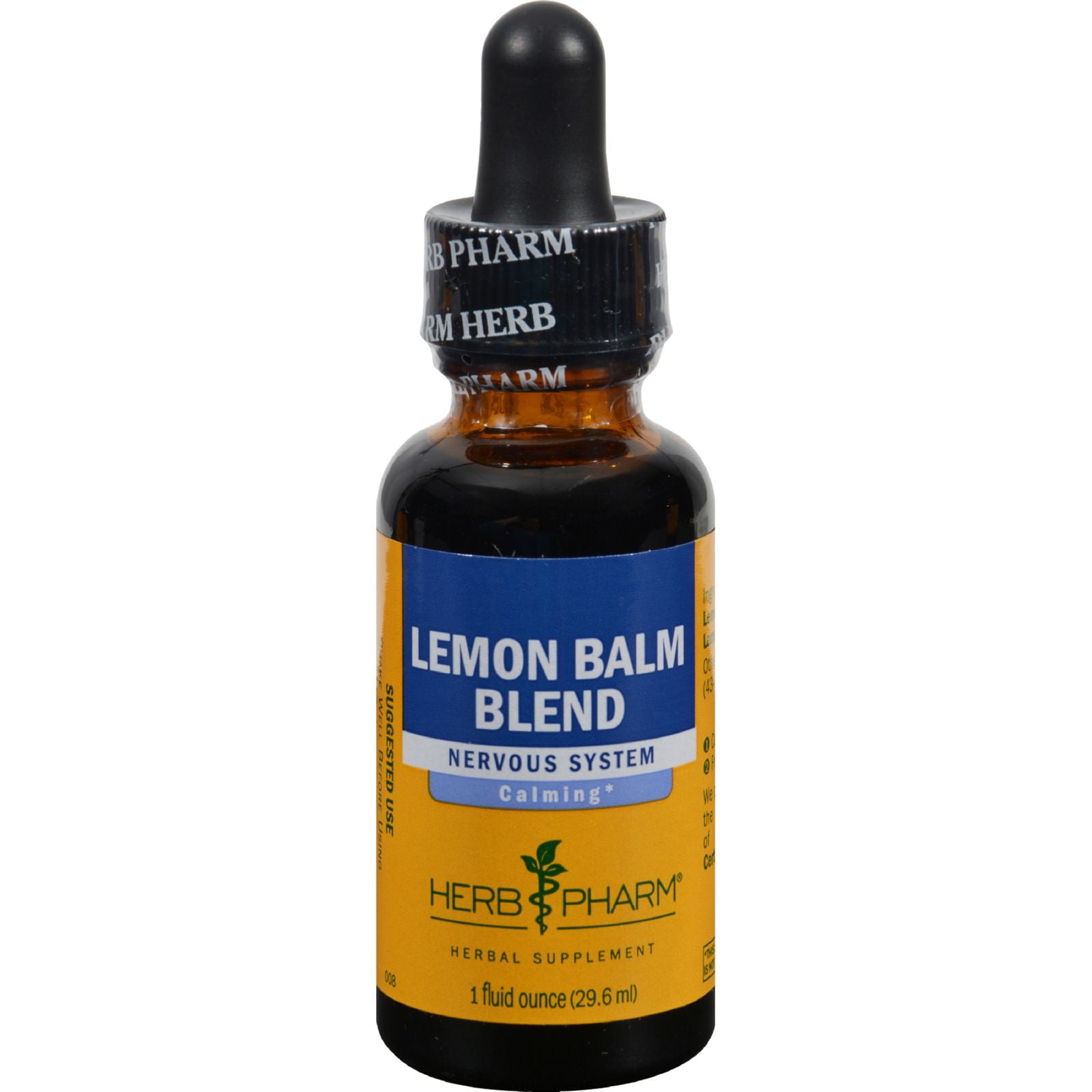 Herb Pharm Liquid Herbal Extract Lemon Balm 1 oz