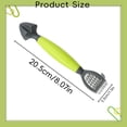 thumbnail image 3 of Multi-Purpose Kitchen Grater and Zester in Green, Stainless Steel Tool for Cheese, Lemon, Vegetables and Garlic - Clearance, 3 of 8