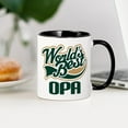 thumbnail image 3 of CafePress - Opa (Worlds Best) Mug - 11 oz Ceramic Mug - Novelty Coffee Tea Cup, 3 of 4