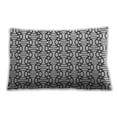 thumbnail image 1 of Ahgly Company Patterned Indoor Rectangular Platinum Gray Lumbar Throw Pillow, 13 inch by 19 inch, 1 of 5