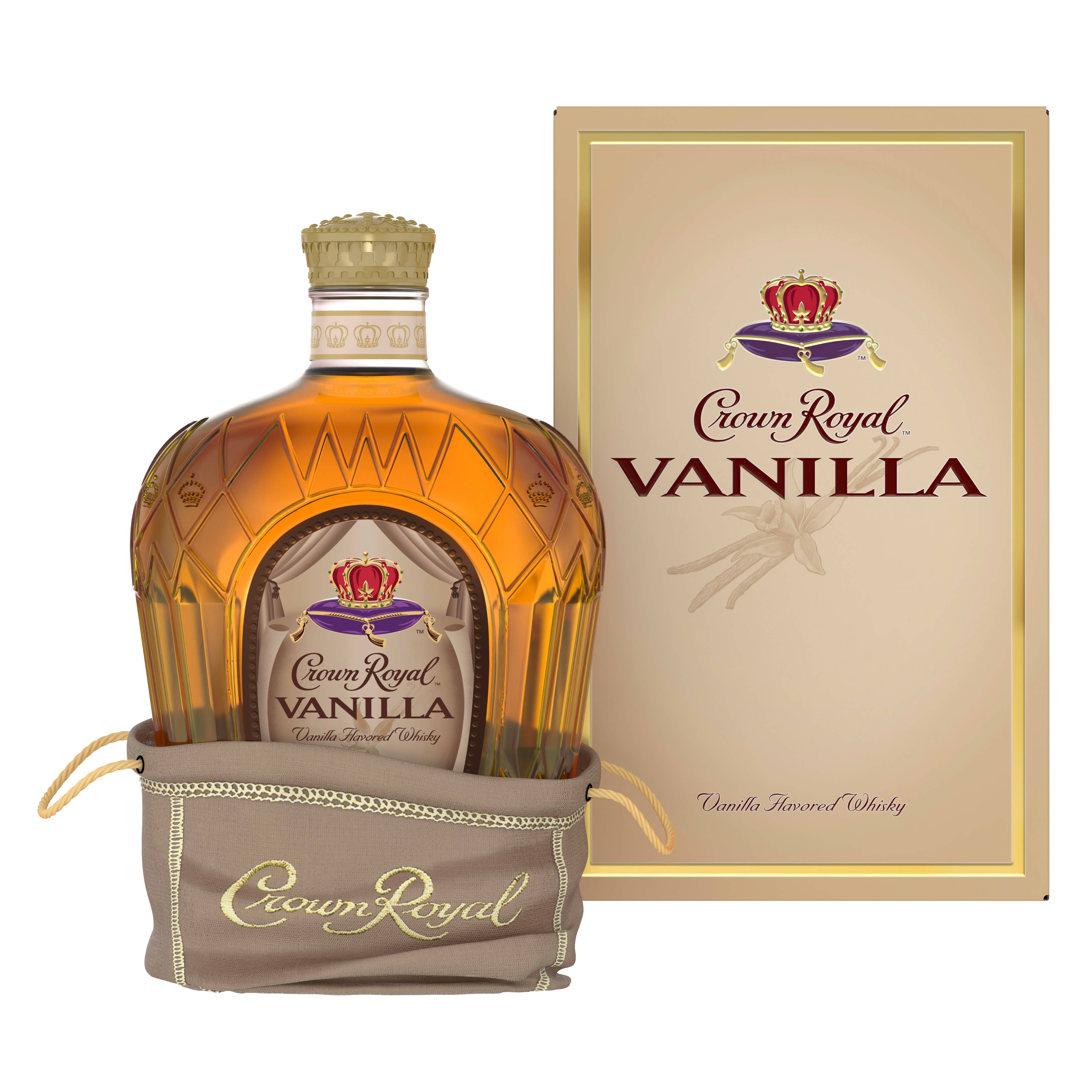 Crown Royal Vanilla Flavored Whisky 70 Proof 1 L Walmart Com
