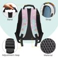 thumbnail image 4 of Pzuqiu Ice Cream Capybara Backpack for Boys Girls Ages 6-12 17 Inch Kids School Backpack with Adjustable Straps Large Capacity Schoolbag for Elementary Back to School Use, 4 of 7