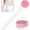 Pink, variant on GIXUSIL Silicone Back Scrubber for Shower, Gray Back Washer Brush Long Handle with Soft Bristles, Bath Body Shower Exfoliator Brush for Men and Women, BPA Free, Non-Slip
