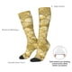 thumbnail image 4 of Fotbe Mermaid Fish Scale Calcetas Divertidas Estampadas para Hombre y Mujer, Calcetas de Algodón hasta la Rodilla para Caminar, Correr, Enfermería y Embarazo, 4 of 6