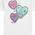 thumbnail image 3 of Peanuts - Candy Hearts Snoopy Short Sleeve Graphic T-Shirt, 3 of 6