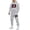 Light Gray&1080, variant on CONFREE Mens Sweatsuit 2 Peice Sets Casual Men's Jogging Tracksuit Set Number 23 Graphic Y2K Pullover Hoodies Pants Athletic Sweat Suit for Men
