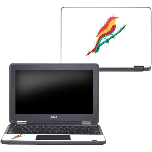 generic MightySkins Skin for Dell Chromebook 11" 3189 Multicolour Melting Bird Vinyl Decal