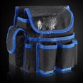 thumbnail image 4 of Professional tool bag, adjustable tool holder belt bag, tool bag, electrician tool belt, carpenter tool belt (red), 4 of 4