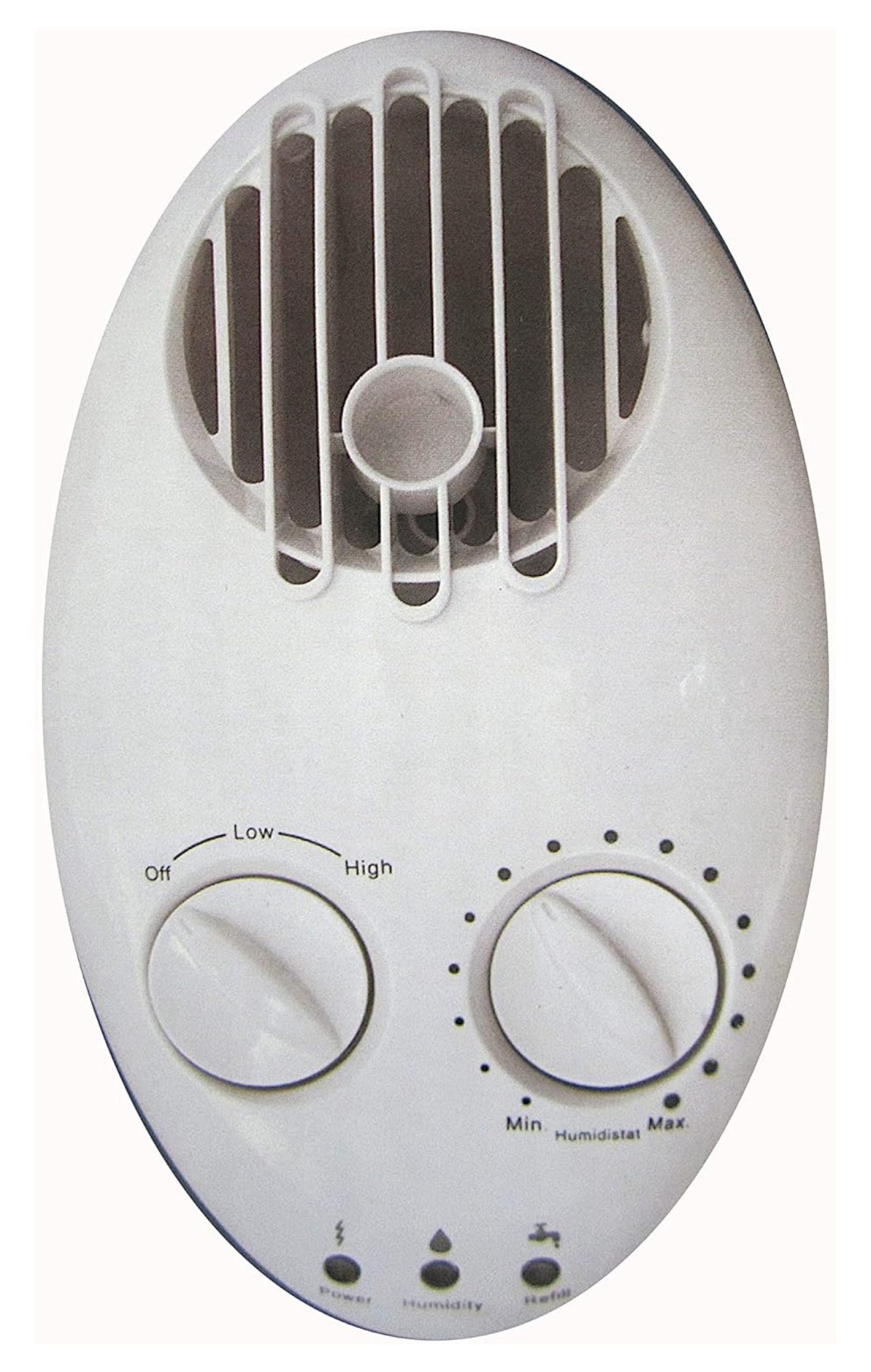 U-32030 3.5 Gallon Warm Mist Humidifier with Wicking Vapor System,White/Clear