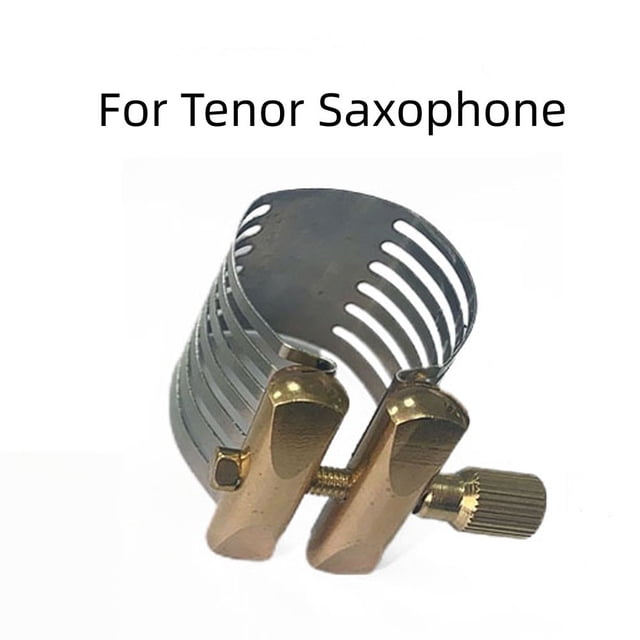 Mosiee 0 Saxophone Ligature Durable Metal Clip Fastener For Soprano Alto Tenor Saxophone Adjustment Sax Accessory