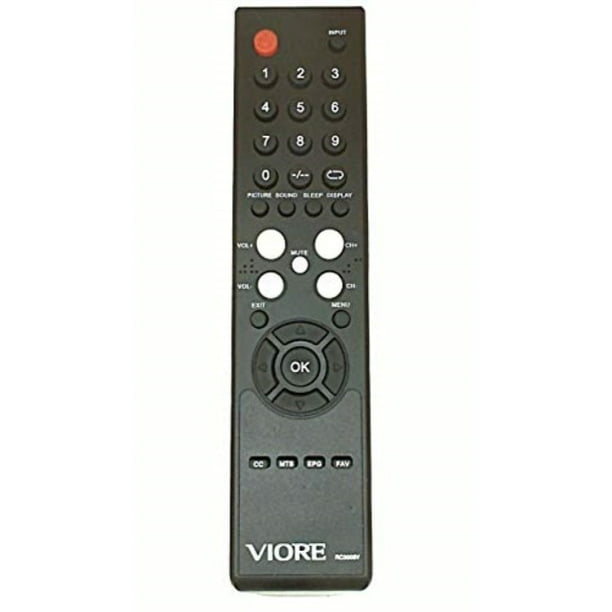 viore tv remote control rc3008v
