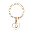 thumbnail image 1 of Breloques Initiales pour Gobelets et Tasses Accessoires Poignée en Forme de Cœur Idée de Noël Réfléchie, 1 of 5