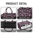 thumbnail image 4 of Large Capacity Tote Bag,Pink Ribbon Breast Handbag Fashion Luxury Tote Bag,15.7"x13"x 5.1" Inches,Laptop Compatible, 4 of 6