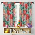 thumbnail image 5 of Blackout Kids Curtains,Pioneer Flower Floral Print Pattern Childrens Insulated Curtains Set Of 2,Bedroom Essentials,Toddler Room Decor 42"x54", 5 of 5