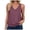 Purple-1, variant on Women's Sleeveless V Neck Tank Tops Summer Tops Trendy 2024 Causal Cute Loose Fit Workout Athletic Yoga Shirts