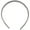 Black, variant on 1Pc Pink Shower Hairband Non Slip Face Cleaning Headwear for Sports and Reading