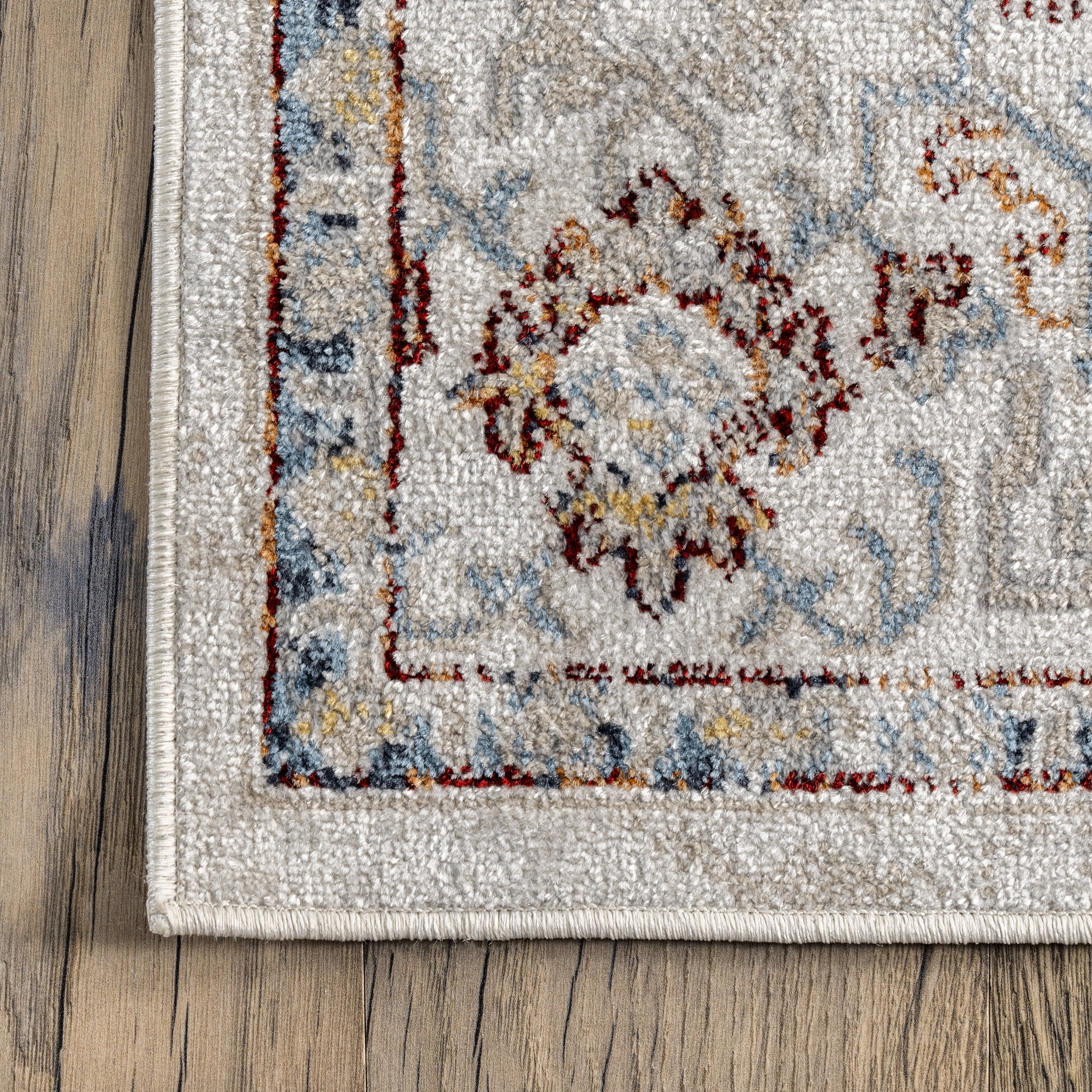 nuLOOM Cady Machine Washable Transitional Area Rug, 3' x 5', Beige