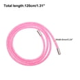 thumbnail image 2 of 6mm x 120cm Rhinestone Tube Rope Bling Crystal String for DIY Sweaters White Mesh Rose Red Sequins, 2 of 6